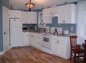 Kitchen with granite counter top