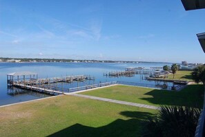 East view from private balcony