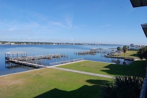 East view from private balcony