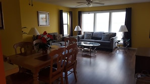 Living/Dining area view from hall