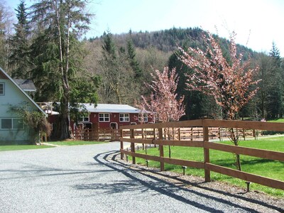 Serene Hobby Farm Cottage Get Away, 10 Minutes From Mount Vernon.