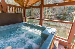 Hot Tub and Creek