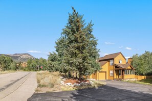 Single Family Home at the end of the block