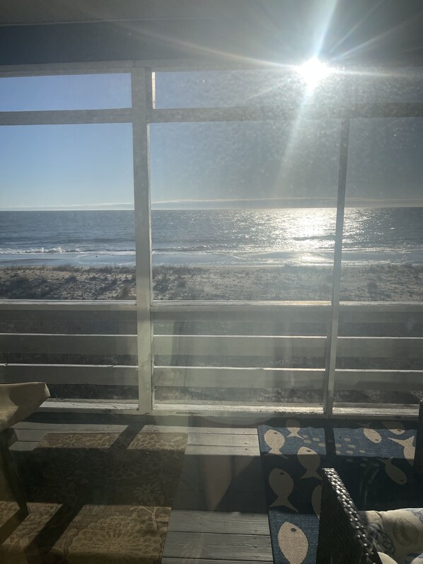 Vista desde la propiedad