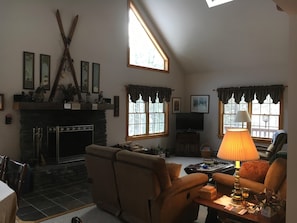 Living Room looking from Kitchen