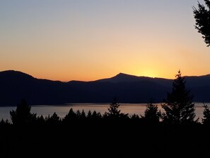 Sunsets from the patio deck.