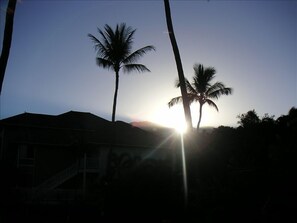 Watch the sunrise over Haleakela from the Master Bedroom