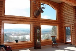 Living Room View of the Buffalo Valley