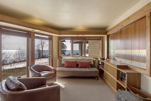 With over 26' of windows, your view of Lake Superior is absolutely stunning!