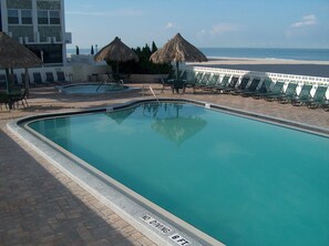 Heated pool and hot tub