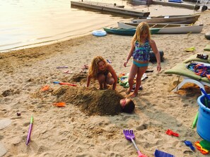 Sandy beach fun