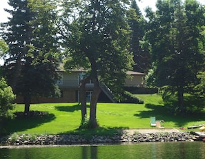 View from the lake