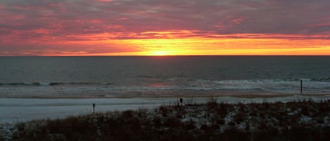 sunrise on the Atlantic Ocean