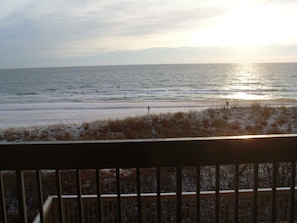 view from ocean front balcony