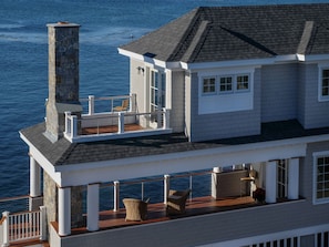 Every room enjoys spectacular water views!  Two luxurious waterside decks!
