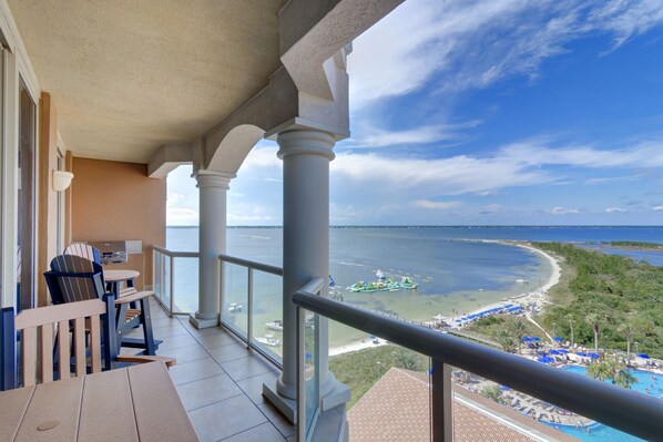 View from Balcony facing North East