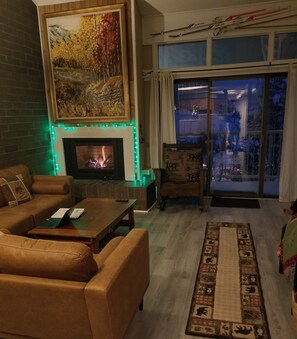 Updated photo from evening.  New couches and flooring 2022