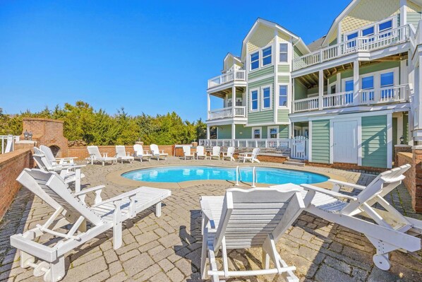 Surf or Sound Realty - 787 - Selah - Pool Area -2