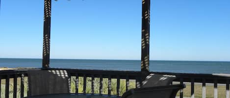 Beach Side Deck View 