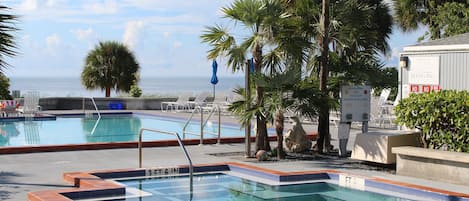 Hot Tub by the Sea, Overlooking the Pool and Atlantic