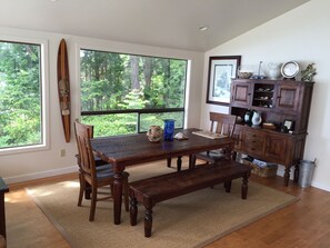 Kitchen table with seating for 8!