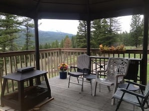 Front porch under Gazebo