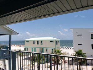 Beach view from the deck looking East