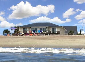 Just steps from the ocean.