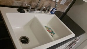 White new sink!