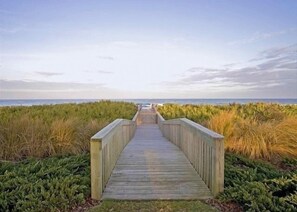 Walkways to beach