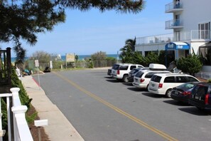Beach access at the top of the street...only steps from the house