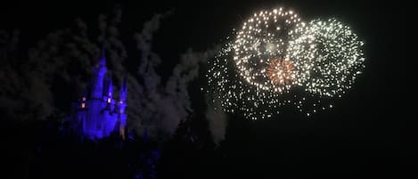 Fireworks at Magic Kingdom