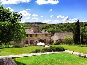 Villa exterior view