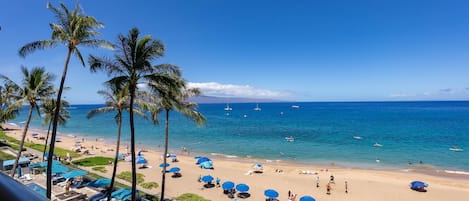 Direct Beachfront View From the Lanai