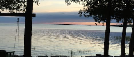 Utsikt mot havet/stranden