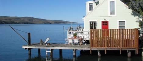 Perched Directly Over Tomales Bay in Western Marin, Point Reyes