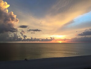 Gorgeous Marco Island sunset from private patio