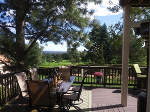 Main Floor Deck - Outdoor Living and Eating