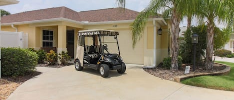 Complementary Golf Cart!