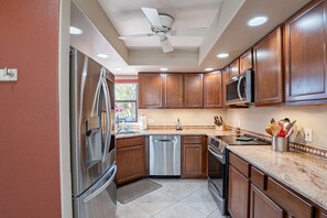 Our Kitchen with new Bosch 800 series dishwasher.