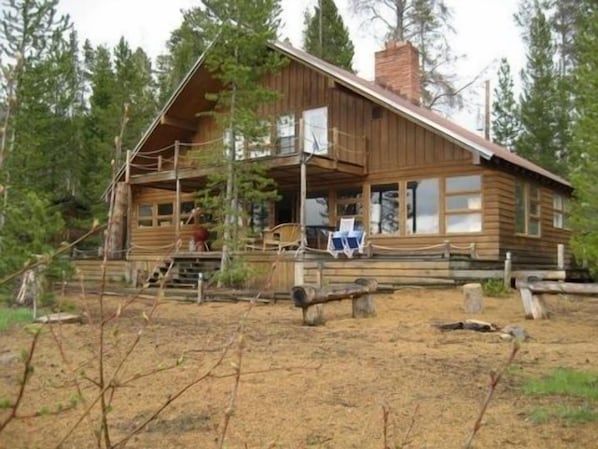 View of house from the beach.