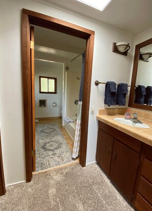 Master bathroom top floor