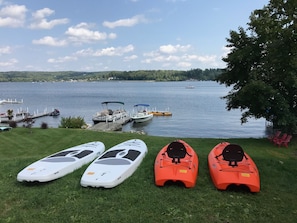 Brand New for 
2018- 2 Kayaks and 2 Stand up paddleboards