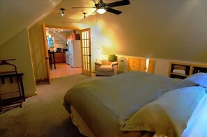 Bedroom with sitting area