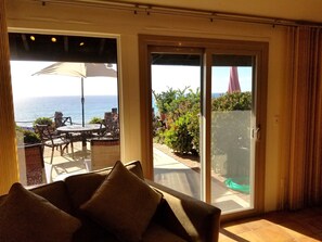 Views from just inside your patio doors