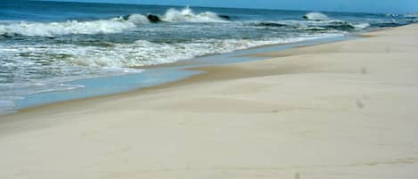 Beach in front of the Spinnaker