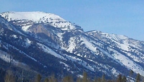 Nearby view of Rendezvous Bowl at Jackson Hole Mountain Resort