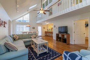 Open Floor Plan Living Room.