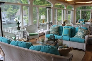 More seating on sunporch