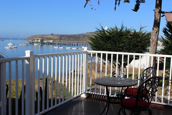 View of Pillar Point Harbor